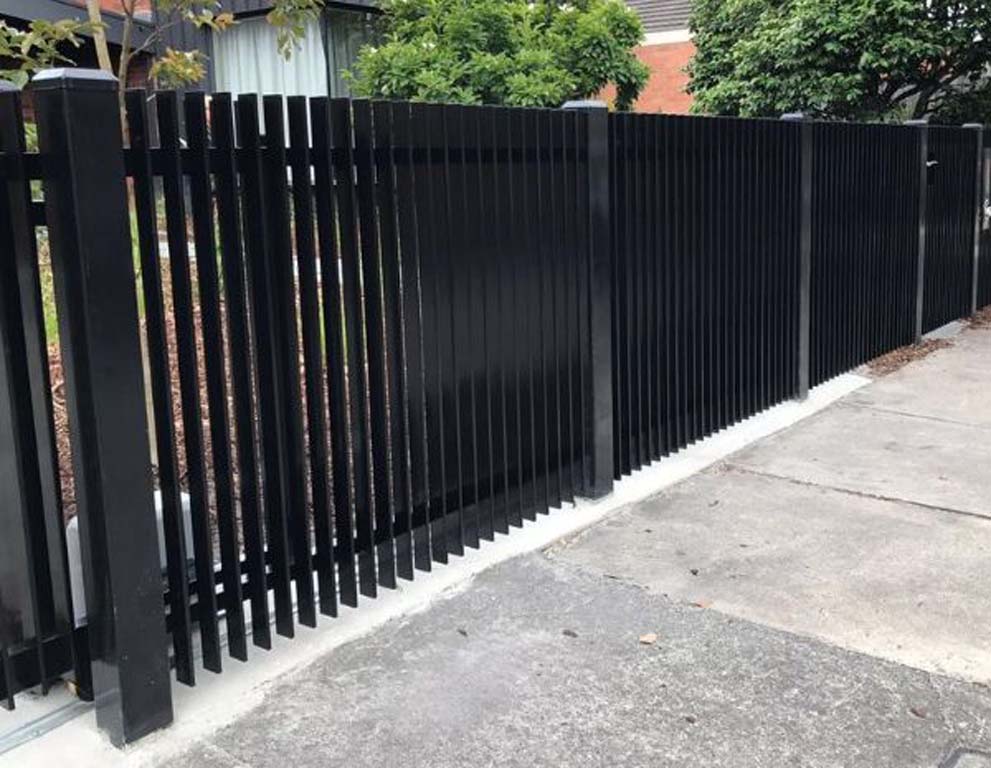 Aluminium blade – radiator fin fencing melbourne